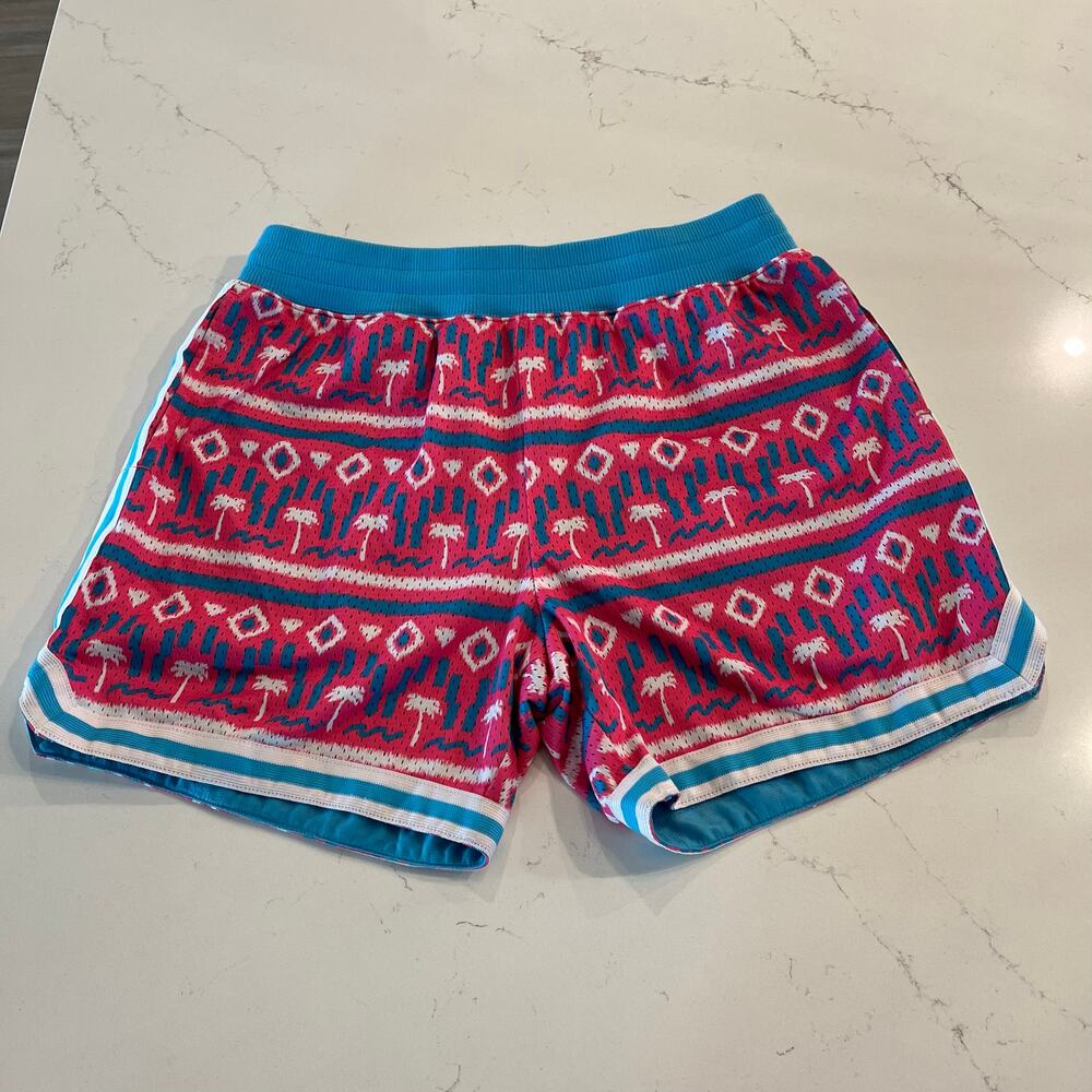 Chubbies Athletic Shorts‎ Pink and Blue Size XL